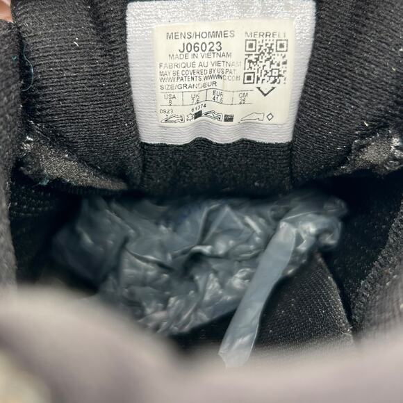 Merrell Men's Charcoal Gray Moab 2 Ventilator Hiking Shoes Size 8 - Picture 11 of 11